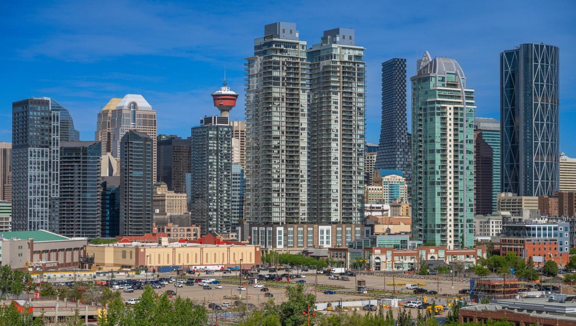 Modern Suite Calgary Downtown 5 Min Walk Stampede Eksteriør billede