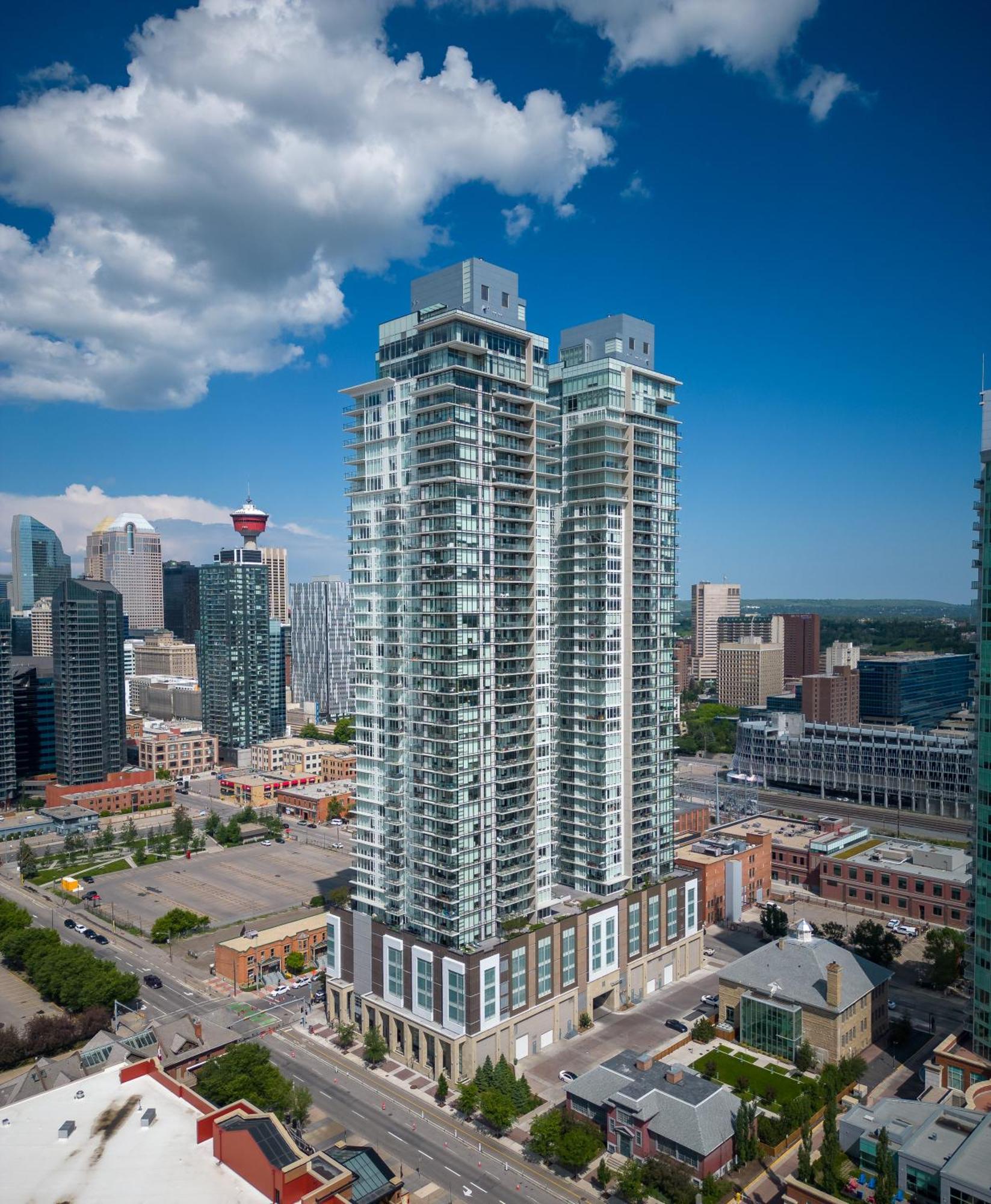 Modern Suite Calgary Downtown 5 Min Walk Stampede Eksteriør billede